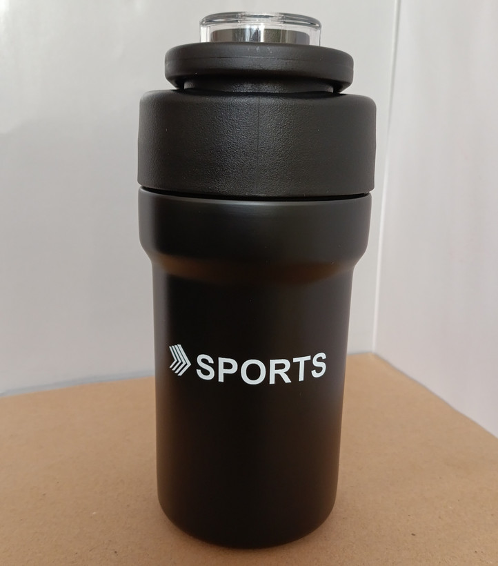 تراول ماگ اسپورت SPORTS در دو سایز ۵۰۰ و ۶۸۰ میل | استیل دوجداره با درب دوحالته | ارسال سریع و مطمئن - SPORTS - تراول ماگ