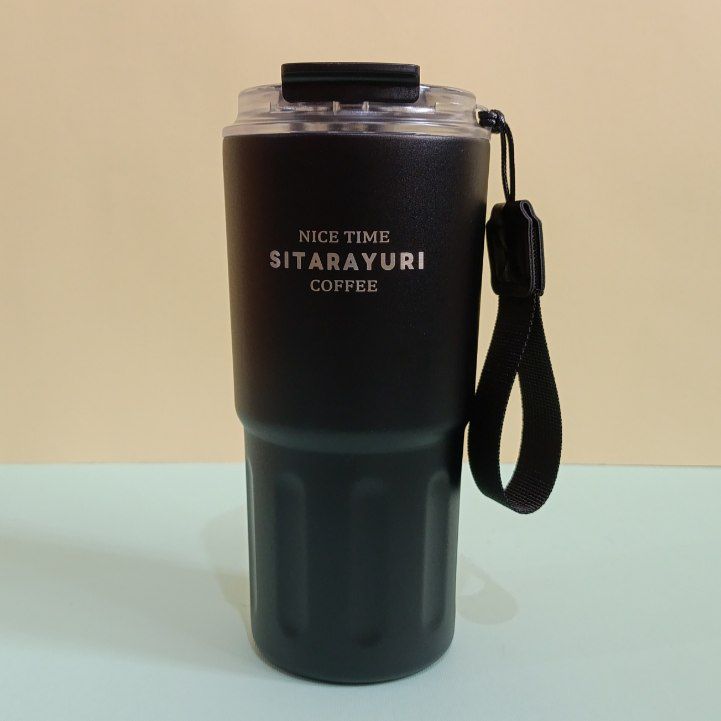 تراول ماگ در شفاف دوحالته سیتارایوری مدل ZF-600 بنددار 600ML - SITARAYURI - تراول ماگ