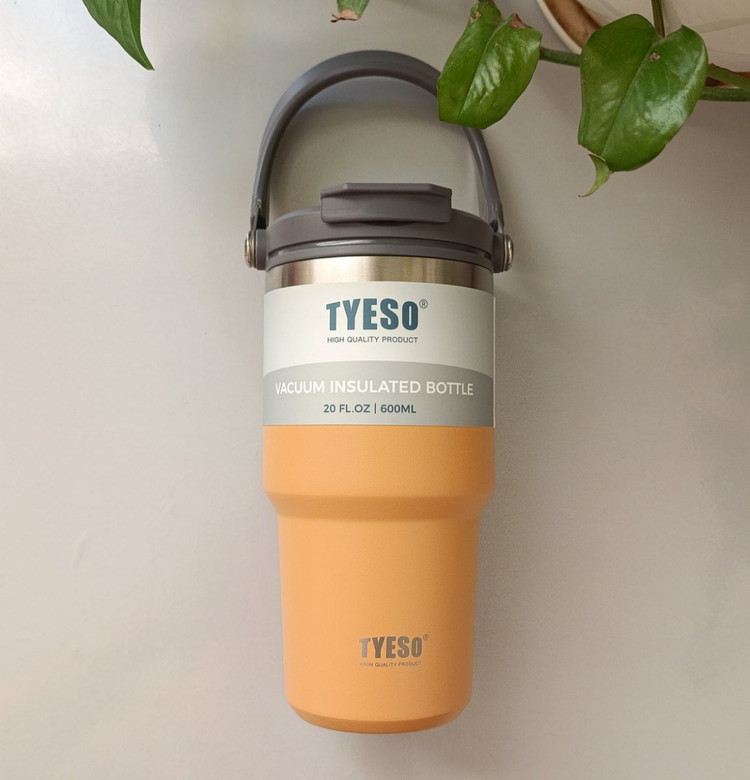 تراول ماگ تایسو تامبلر TYESO گنجایش 600 دسته دار دوحالته