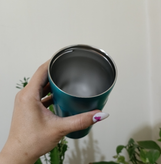 تراول ماگ دسته سطلی کافی coffee شیاردار 500 میل - Coffee - تراول ماگ
