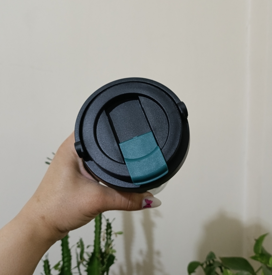 تراول ماگ دسته سطلی کافی coffee شیاردار 500 میل - Coffee - تراول ماگ