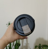 تراول ماگ دسته سطلی کافی coffee شیاردار 500 میل - Coffee - تراول ماگ