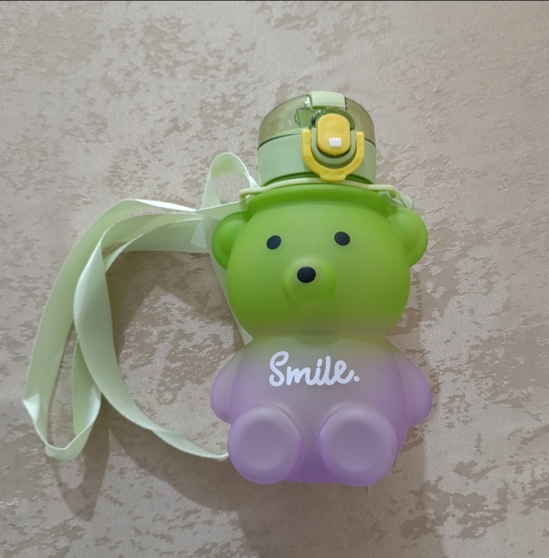 قمقمه کودک خرسی پاستیلی اسمایل smile