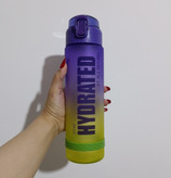قمقمه آب مدل hydrated برند برتر eyun گنجایش ۹۰۰ میل - None - قمقمه پلاستیکی