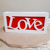 چراغ خواب چراغ شب خواب طرح لاو love باطری خور - None - دکوراسیون و اکسسوری