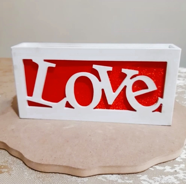 چراغ خواب چراغ شب خواب طرح لاو love باطری خور - None - دکوراسیون و اکسسوری