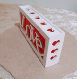 چراغ خواب چراغ شب خواب طرح لاو love باطری خور - None - دکوراسیون و اکسسوری