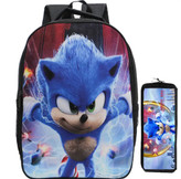کوله پشتی توریث سونیک خارپشت TOURIS - sonic با رویه مخمل ضد آب و بندهای قابل تنظیم همراه با جامدادی