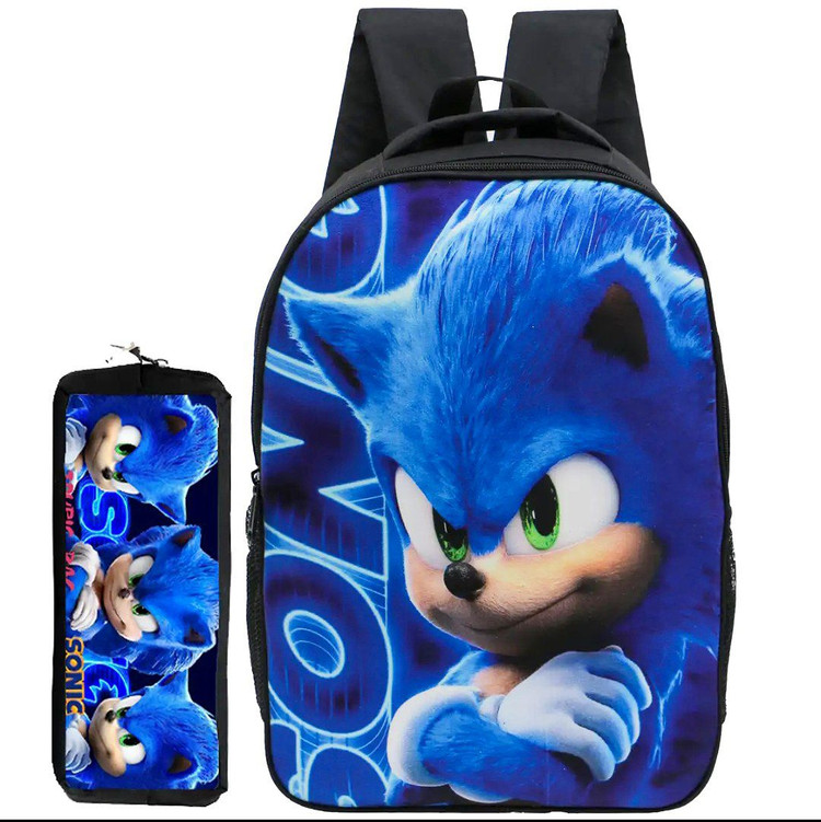 کوله پشتی توریث سونیک خارپشت TOURIS - sonic با رویه مخمل ضد آب و بندهای قابل تنظیم همراه با جامدادی